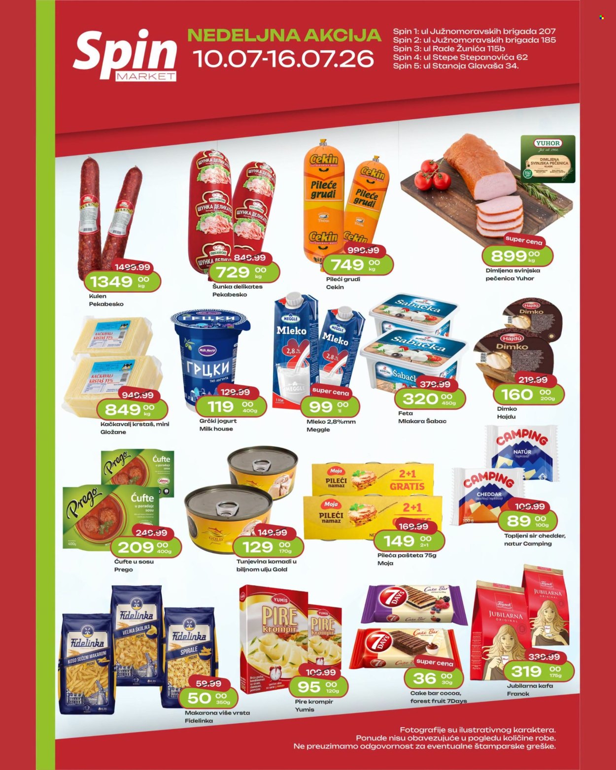 Spin Market katalog - 10.07.2026 - 16.07.2026. Stranica 1