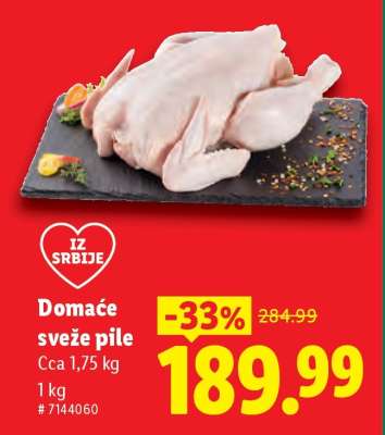 Domace sveže pile