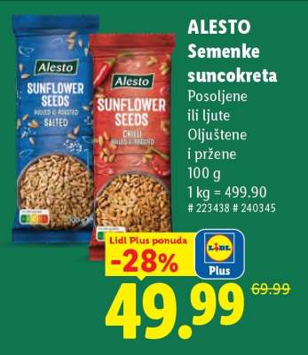 Alesto Semenke suncokreta