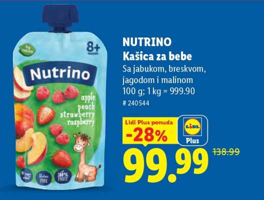 Nutrino Kašica za bebe