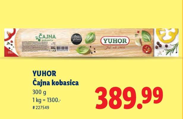 Yuhor Čajna kobasica