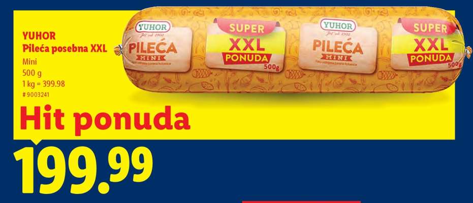 YUHOR Pileća posebna XXL