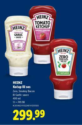 HEINZ Kečap ili sos
