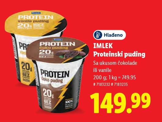IMLEK Proteinski puding