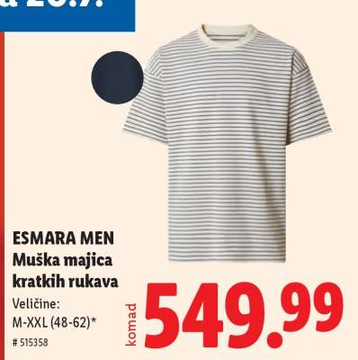 ESMARA MEN Muška majica kratkih rukava