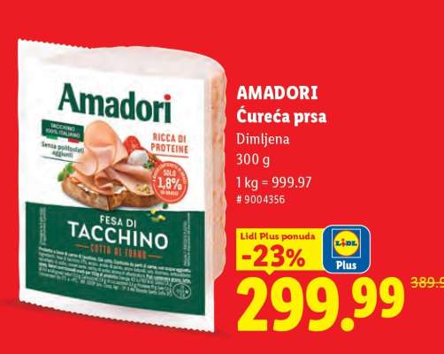 Amadori Ćureća prsa