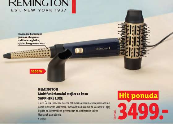 REMINGTON Multifunkcionalni stajler za kosu SAPPHIRE LUXE