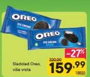 Sladoled Oreo više vrsta