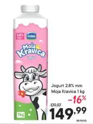 Jogurt 2.8%mm Moja Kravica 1 kg