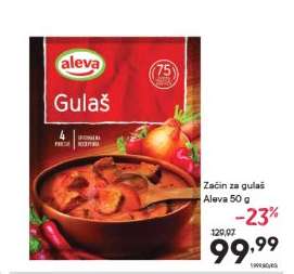 Začin za gulaš Aleva 50 g