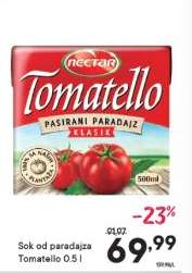Sok od paradajza Tomatello 0.5 l