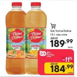 Sok Voćna dolina