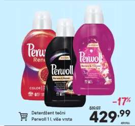 Detergent tekutý Perwoll