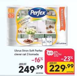 Ubrus Stron Soft Perfex clever cat 3 komada