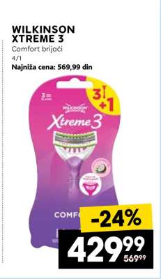 WILKINSON XTREME 3