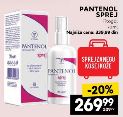 PANTENOL SPREJ