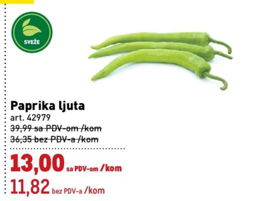 Paprika ljuta