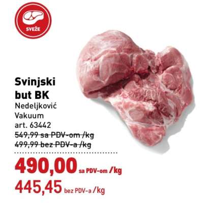 Svinjski but bk
