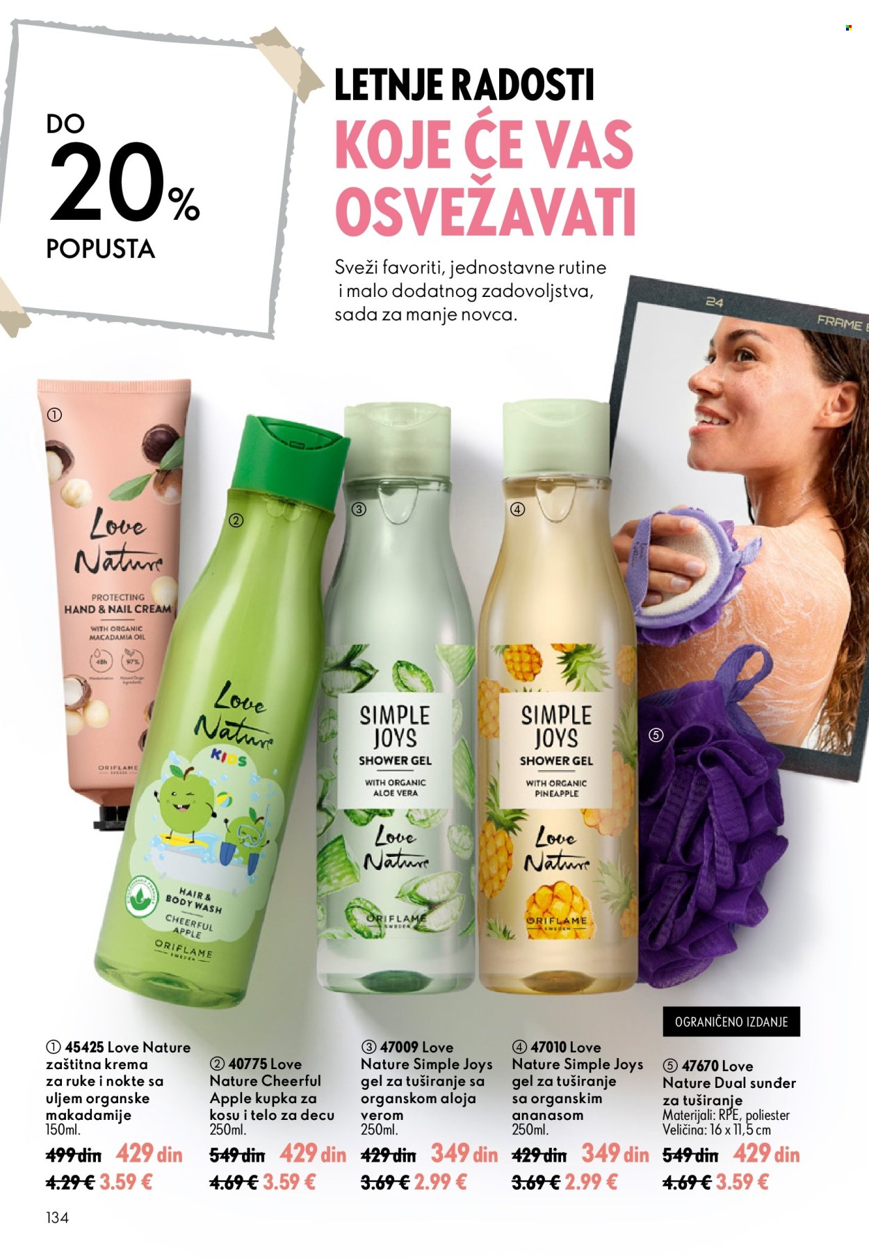 Oriflame katalog - 15.07.2026 - 04.08.2026. Stranica 134