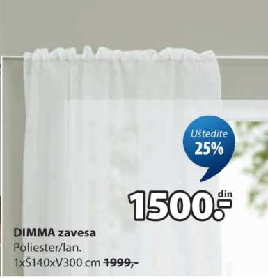 DIMMA ZAVESA