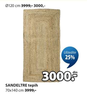 SANDELTRE TEPIH