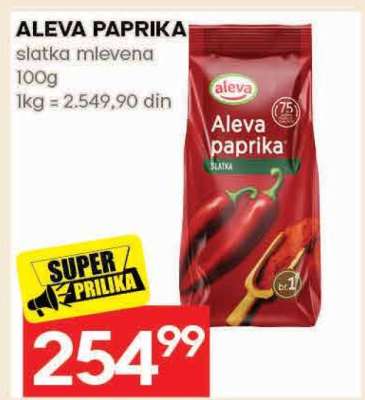 ALEVA PAPRIKA