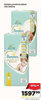 Pampers Premium pelene Više veličina