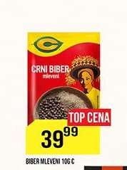 Biber mleveni 10g