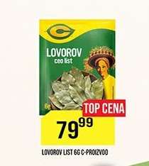 Lovorov List 6g