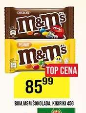 BOM M&M čokolada, kikiriki 45g