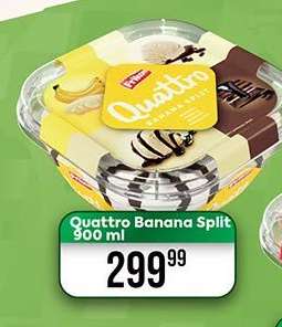 Quattro Banana split