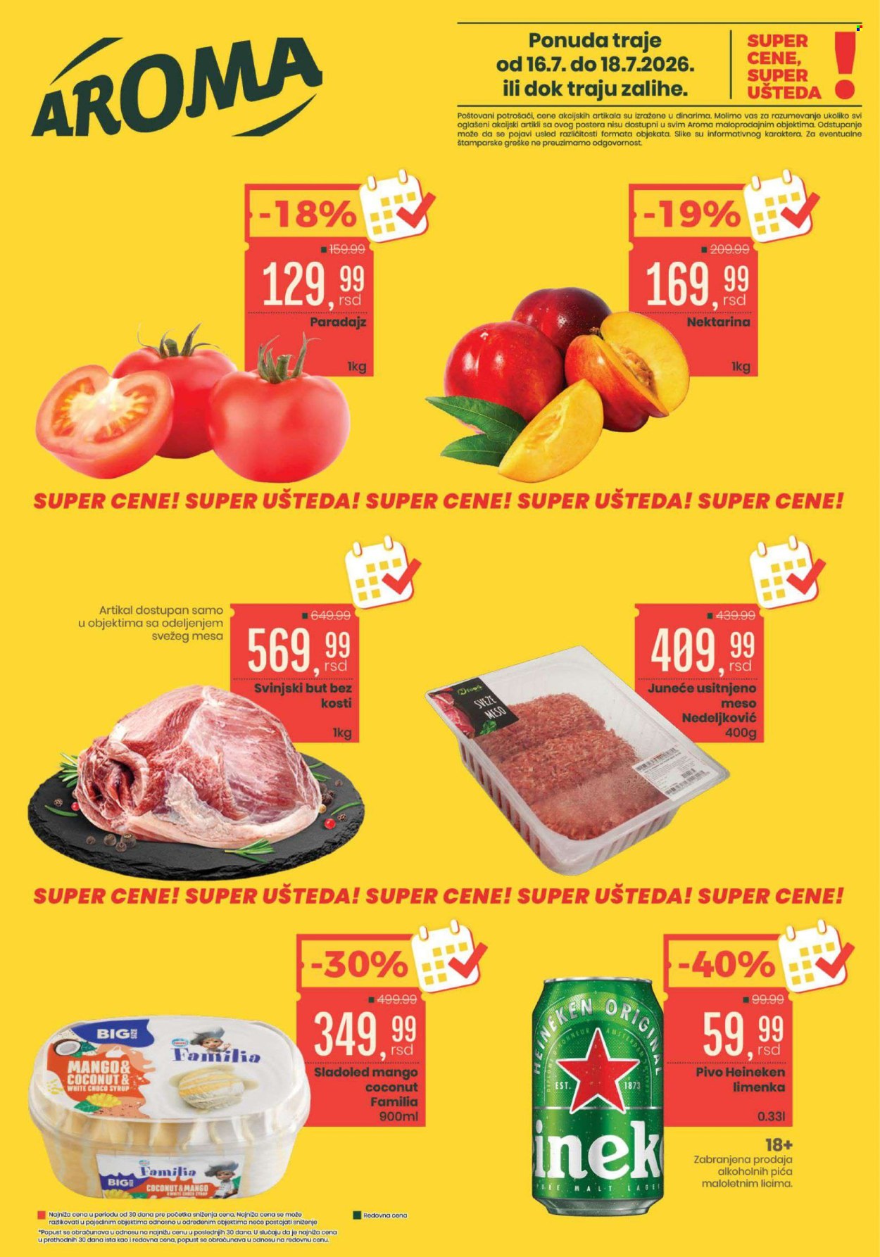Aroma Market katalog - 16.07.2026 - 18.07.2026. Stranica 1