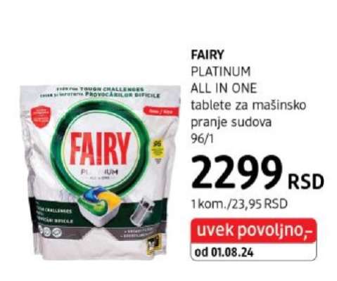 Fairy Platinum All in One