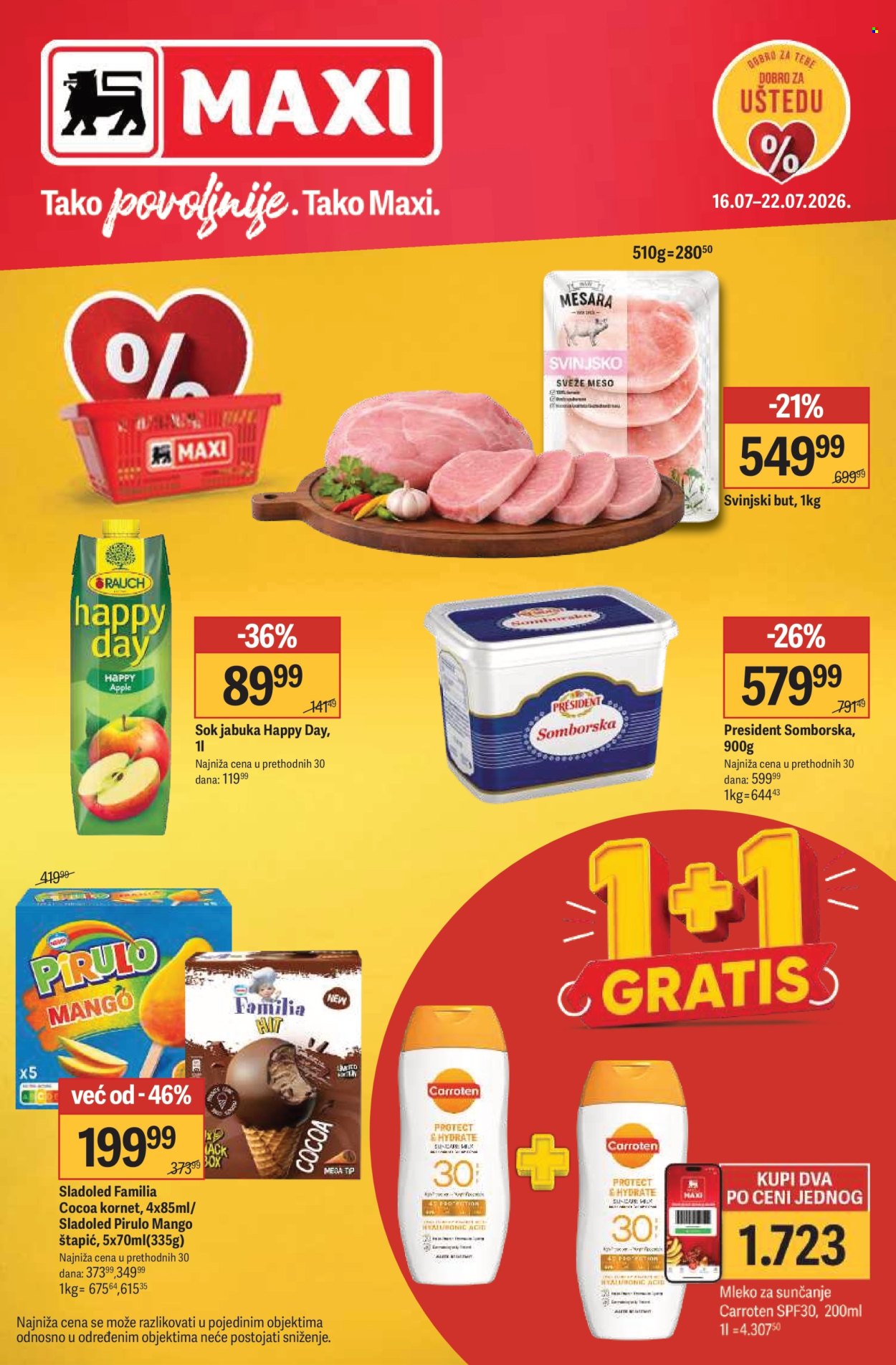 Maxi katalog - 16.07.2026 - 22.07.2026. Stranica 1