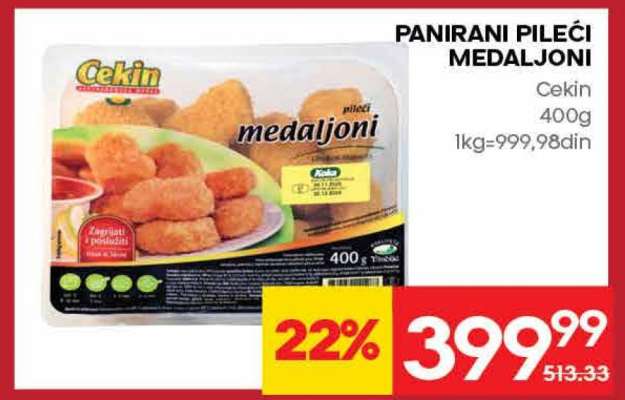 PANIRANI PILEĆI MEDALJONI