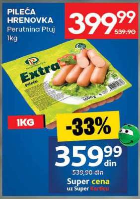 PILEĆA HRENOVKA