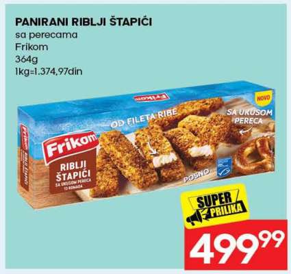 Panirani riblji štapići