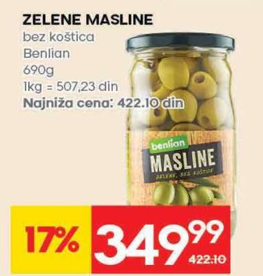 ZELENE MASLINE