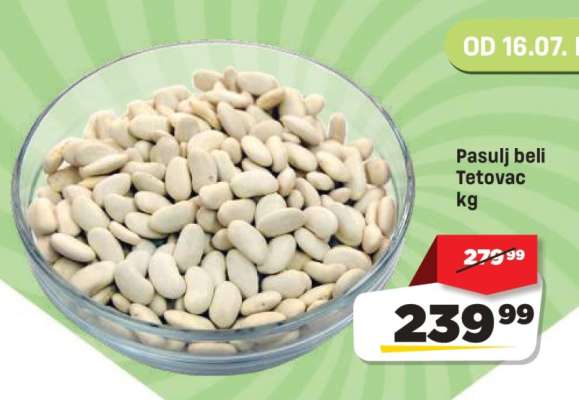 Pasulj beli Tetovac kg