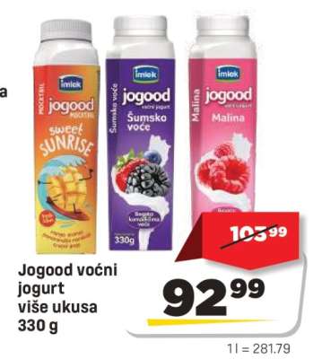 JOGOOD VOĆNI JOGURT