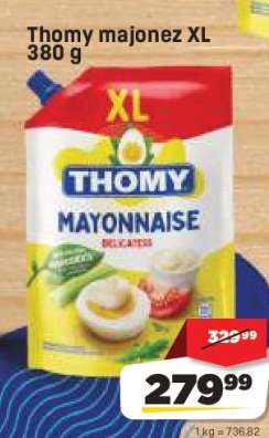 Thomy majonéz XL 380 g