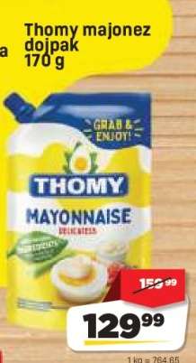 Thomy majonéza doypak 170 g