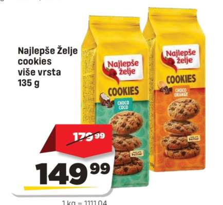 NAJLEPŠE ŽELJE COOKIES