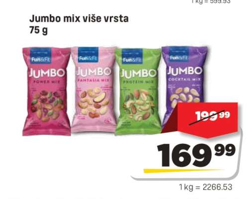Jumbo mix više vrsta 75 g