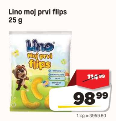 Lino moj prvi flips 25 g