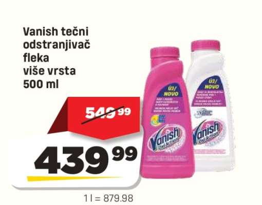 Vanish Tečni odstranjivač fleka