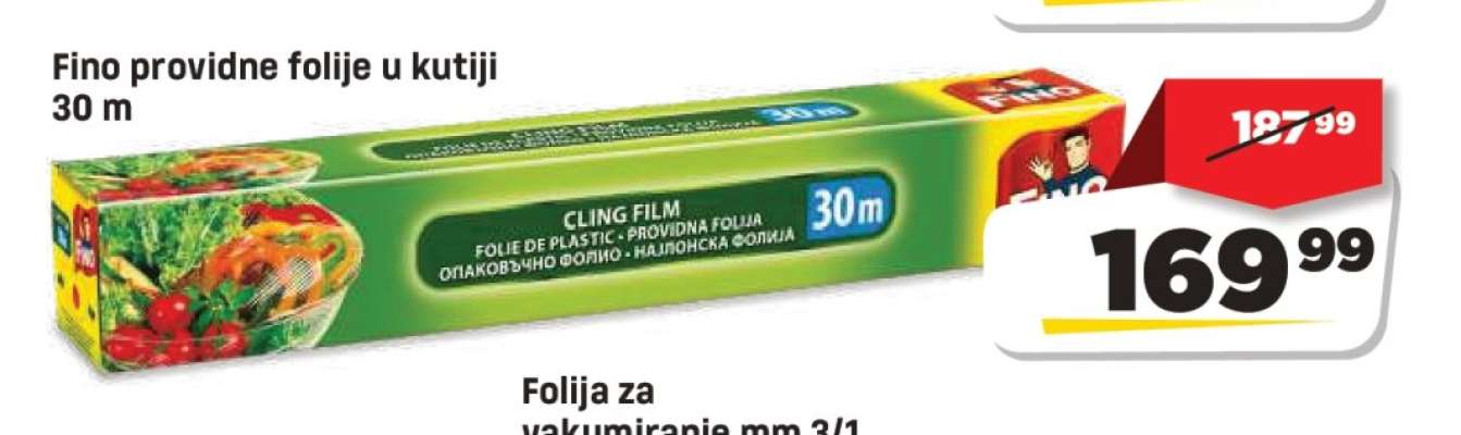 Fino providne folije u kutiji 30 m