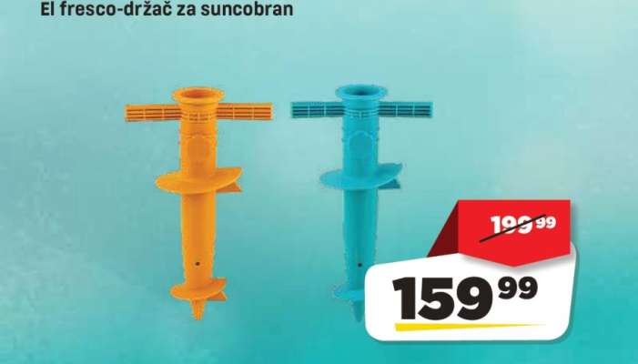 El fresco držač za suncobran