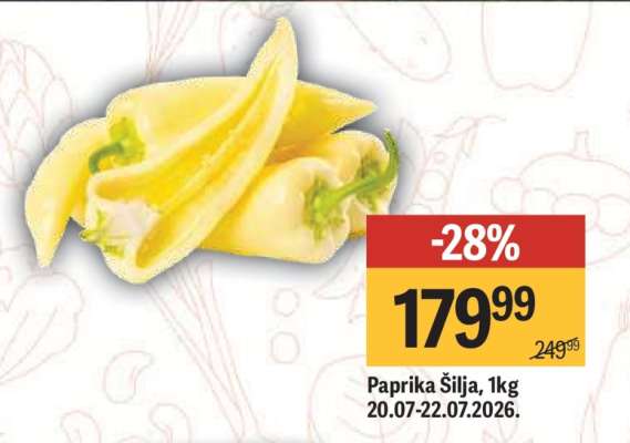 Paprika šilja 1kg