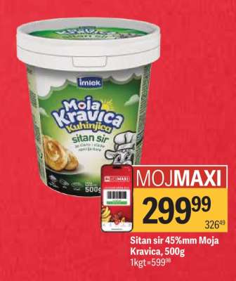 Sitan sir 45 mm Moja kravica 500g